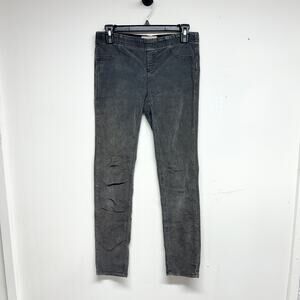 Free People Womens Stretchy Cordoury Pants Black Size 29